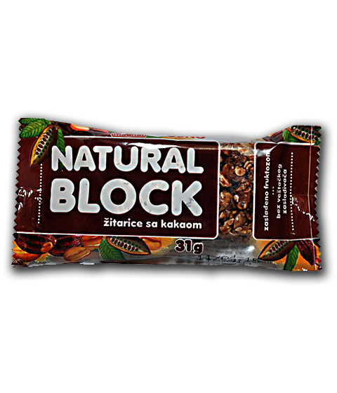 Integralne pločice NATURAL BLOCK sa kakaom