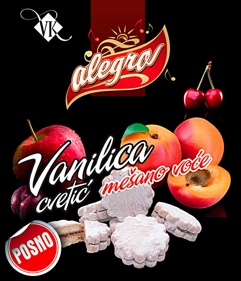 Vanilica cvetić mešano voće